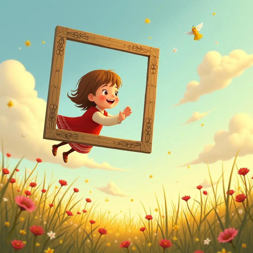 The Flying Picture Frame | Fantasy Adventures | Bedtime Stories
