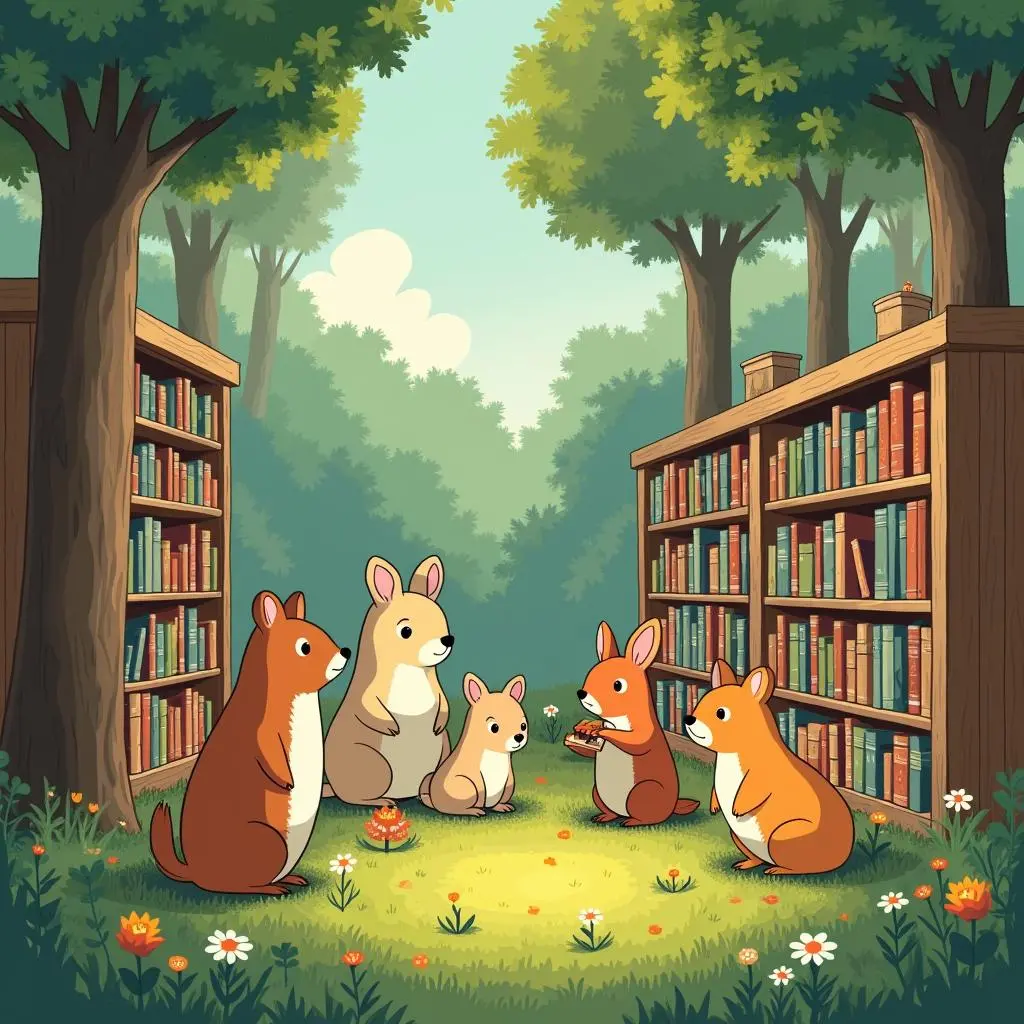 Forest Library Animal Stories Bedtime Stories