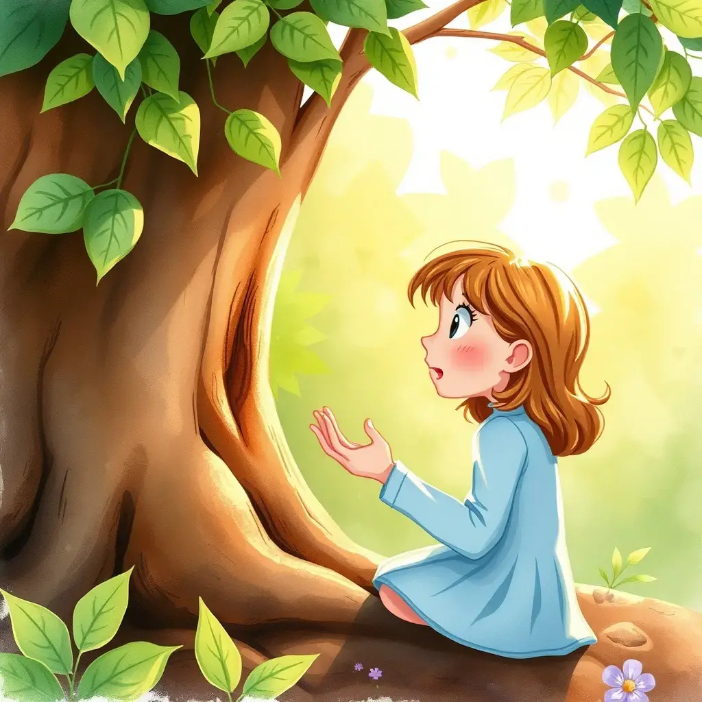 小芽长成了小树