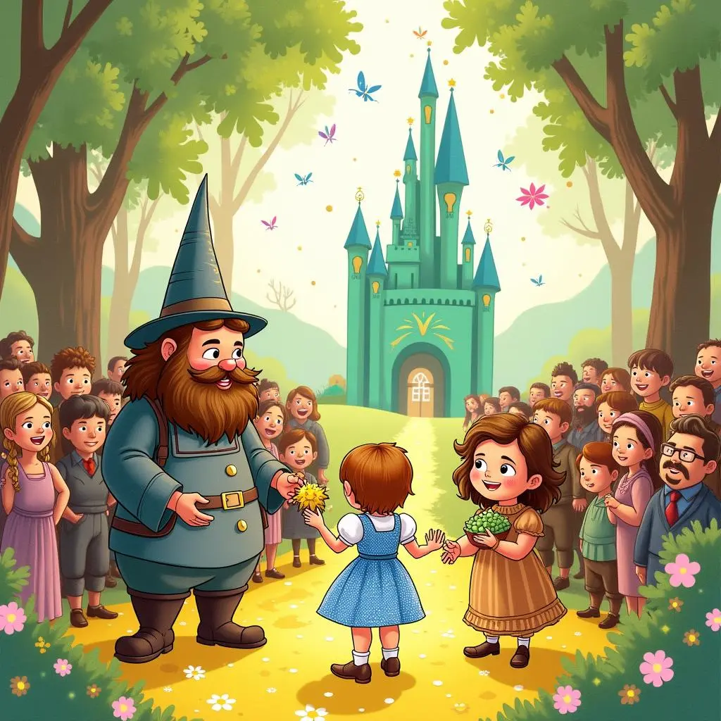 绿野仙踪| 奇幻冒险| 儿童睡前故事, image size:1024x1024