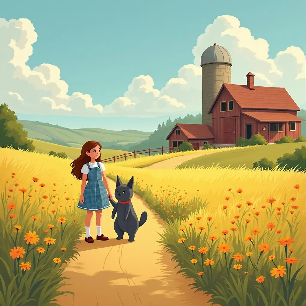 绿野仙踪| 奇幻冒险| 儿童睡前故事, image size:1024x1024