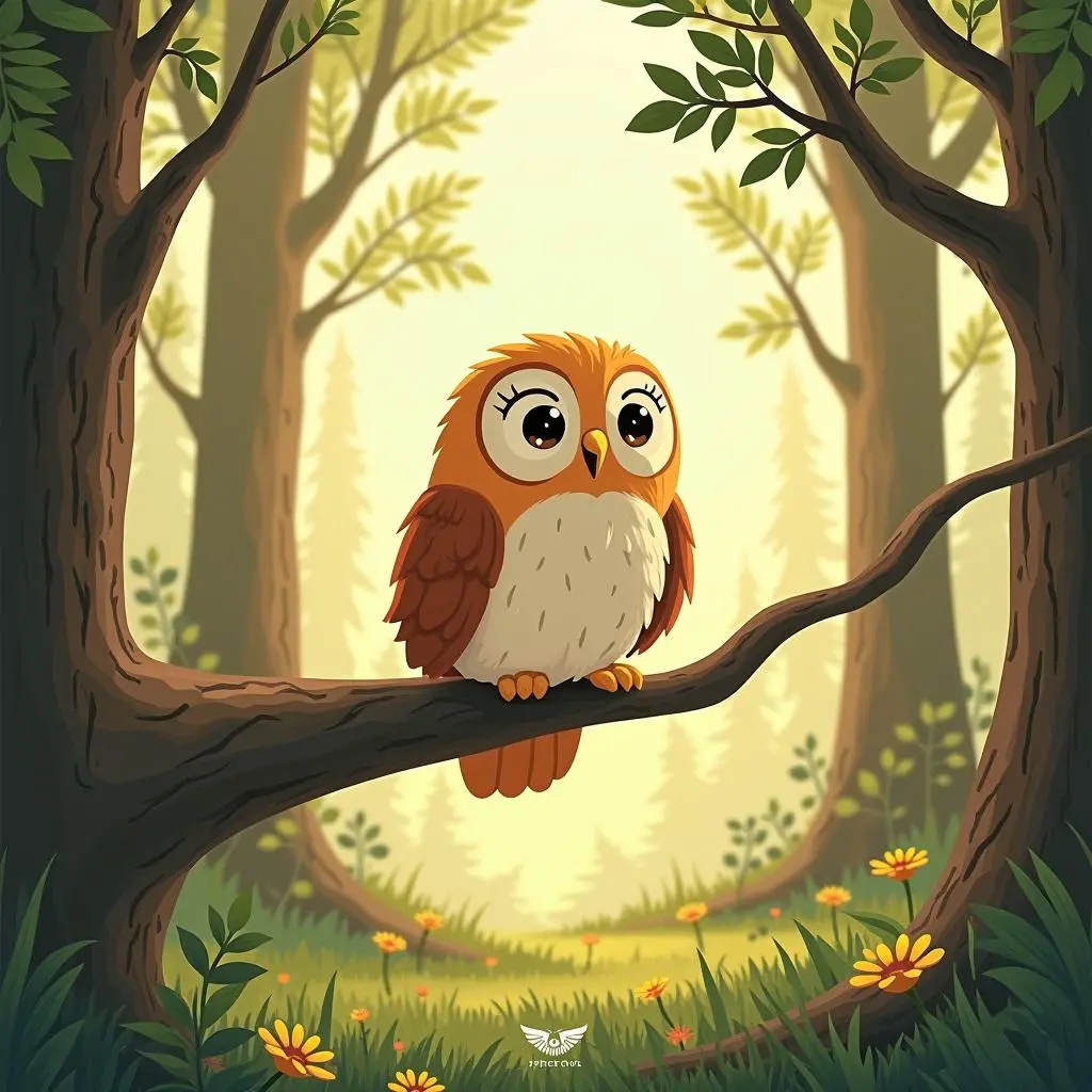 猫头鹰酱(作者：GeGeGek_) : r/MoeMorphism, image size:1024x1024